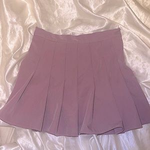 Pink Better Be Pleated Skirt